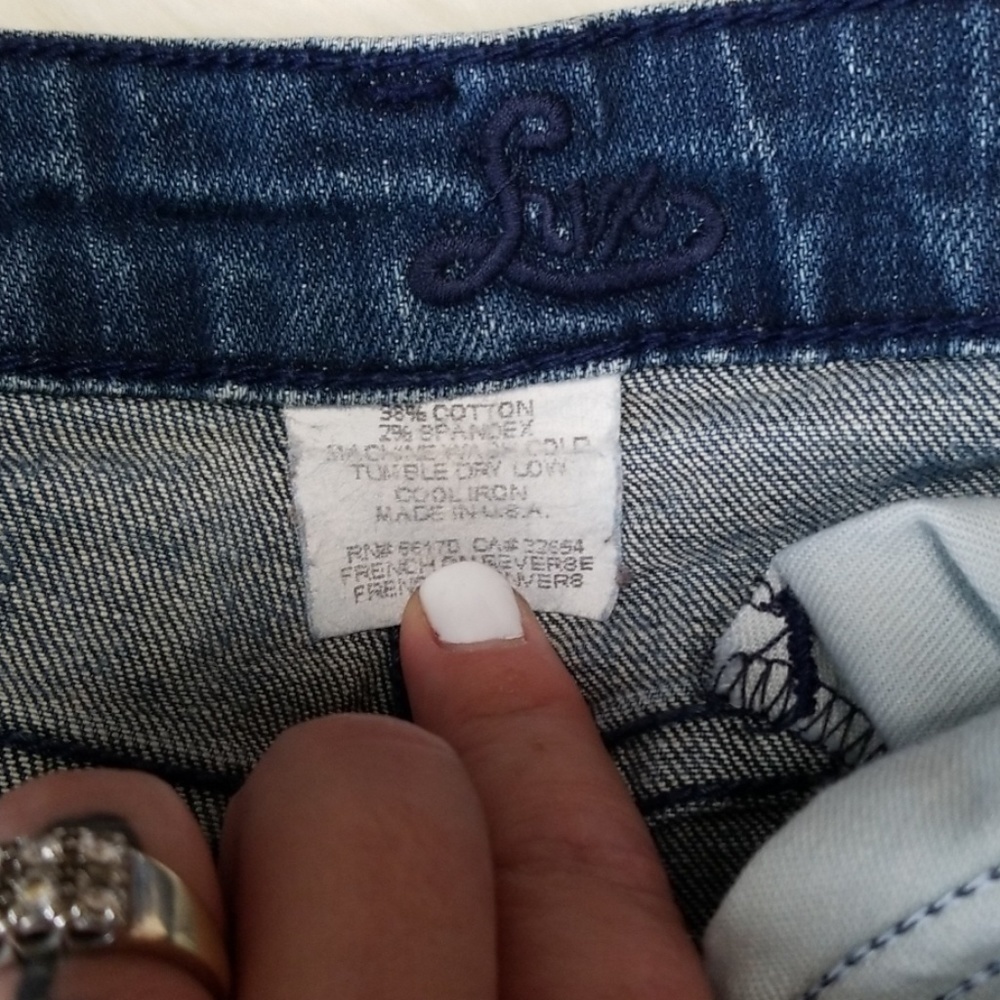 Lux Jean Skirt - Picture 3 of 5